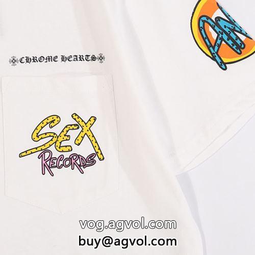 多色可選 CHROME HEARTSコピー上品上質 2022 半袖Tシャツ クロムハーツコピー お洒落に魅せる