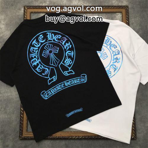  クロムハーツコピー 着心地抜群 半袖Tシャツ 上品な輝きを放つ形 CHROME HEARTSコピー  2色可選 2022    