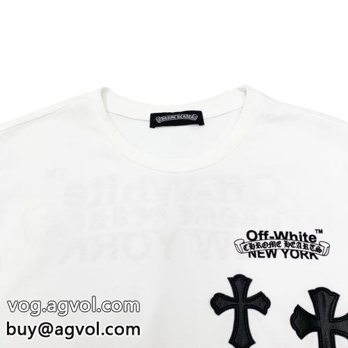 2色可選 存在感のある 2022 大好評 クロムハーツコピー CHROME HEARTSコピー しわになりにくい 半袖Tシャツ