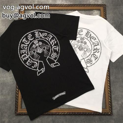  おすすめ/オススメ 2色可選 CHROME HEARTSコピー 2022 クロムハーツコピー ドライ 半袖Tシャツ     