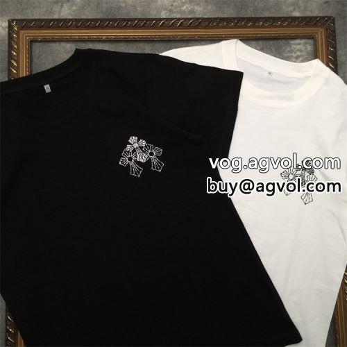 おすすめ/オススメ 2色可選 CHROME HEARTSコピー 2022 クロムハーツコピー ドライ 半袖Tシャツ