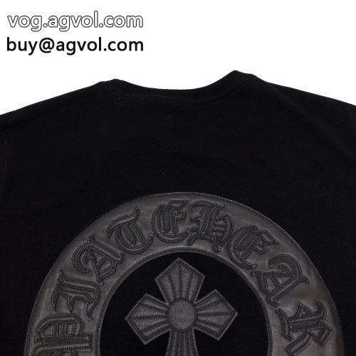 セール中 ファッション 人気 CHROME HEARTSコピー 2022 クロムハーツコピー 半袖Tシャツ