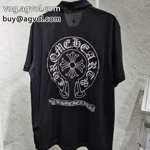  長く愛用できる 2022 自然な肌触り クロムハーツコピー 半袖Tシャツ CHROME HEARTSコピー   