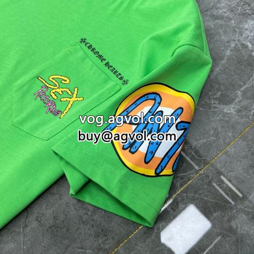 数に限りがある 2022 半袖Tシャツ CHROME HEARTSコピー スタイリッシュな印象 クロムハーツコピー