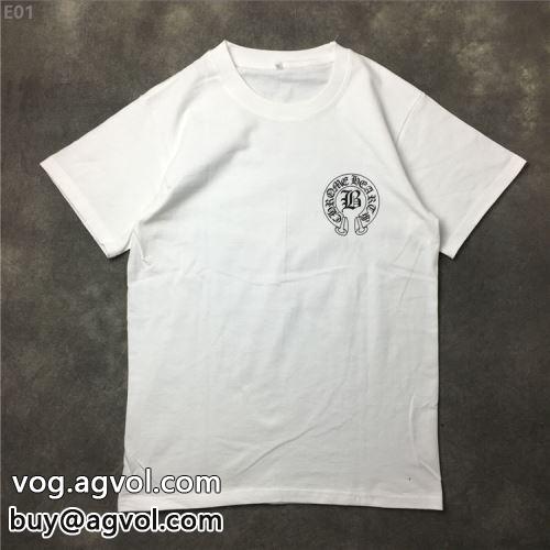 魅力ファッション 2022 存在感のある クロムハーツコピー 半袖Tシャツ CHROME HEARTSコピー  2色可選