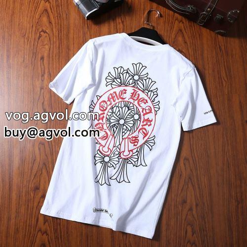 人気商品登場 クロムハーツコピー  2色可選 2022 半袖Tシャツ 超目玉 CHROME HEARTSコピー