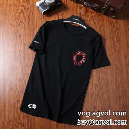 人気商品登場 クロムハーツコピー  2色可選 2022 半袖Tシャツ 超目玉 CHROME HEARTSコピー