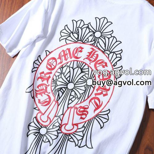 人気商品登場 クロムハーツコピー  2色可選 2022 半袖Tシャツ 超目玉 CHROME HEARTSコピー