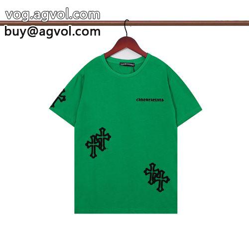 快適 CHROME HEARTSコピー 2色可選 2022 先行販売 クロムハーツコピー 半袖Tシャツ