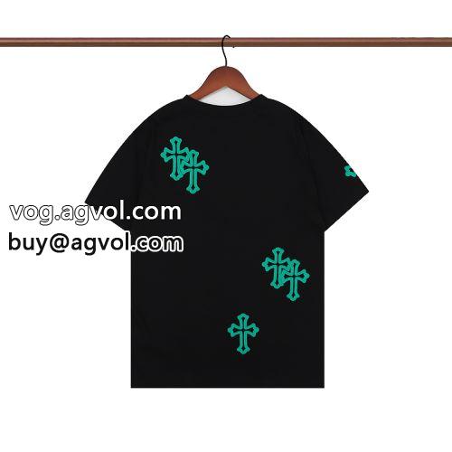 快適 CHROME HEARTSコピー 2色可選 2022 先行販売 クロムハーツコピー 半袖Tシャツ