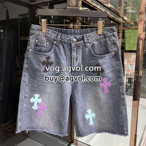  クロムハーツコピー 洗練を十分に演出する パンツ 一味違うデニム 2022 CHROME HEARTSコピー デニムパンツ