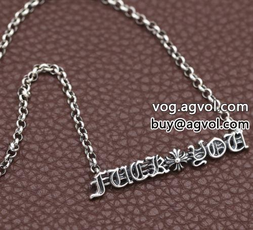 ネックレス イニシャル 高評価の人気品 クロムハーツコピー 2022  CHROME HEARTSコピー