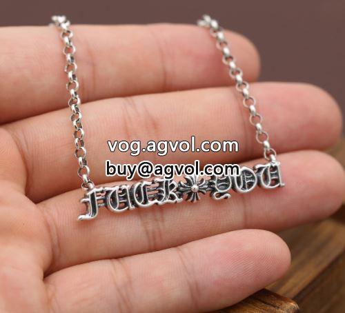 ネックレス イニシャル 高評価の人気品 クロムハーツコピー 2022  CHROME HEARTSコピー