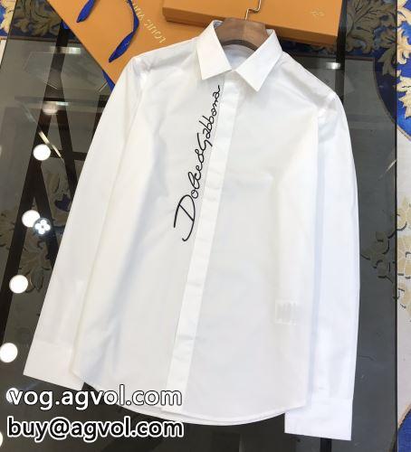 ドルチェ＆ガッバーナコピー 今買い◎得 抜群な楽チン感ある大定番  Dolce&Gabbanaコピー 長袖シャツ 2022 2色可選 人気ブランド