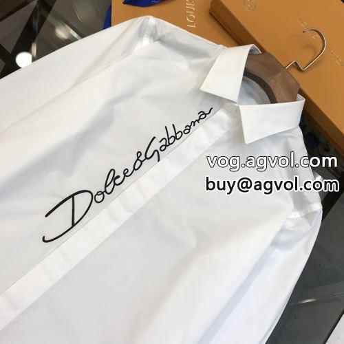 ドルチェ＆ガッバーナコピー 今買い◎得 抜群な楽チン感ある大定番  Dolce&Gabbanaコピー 長袖シャツ 2022 2色可選 人気ブランド