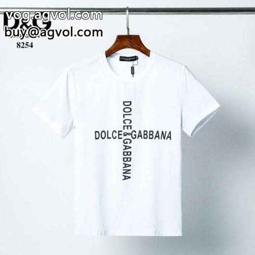 落ち着いた感覚 2022 ドルチェ＆ガッバーナコピー 快適な着心地 半袖シャツ Dolce&Gabbanaコピー 2色可選