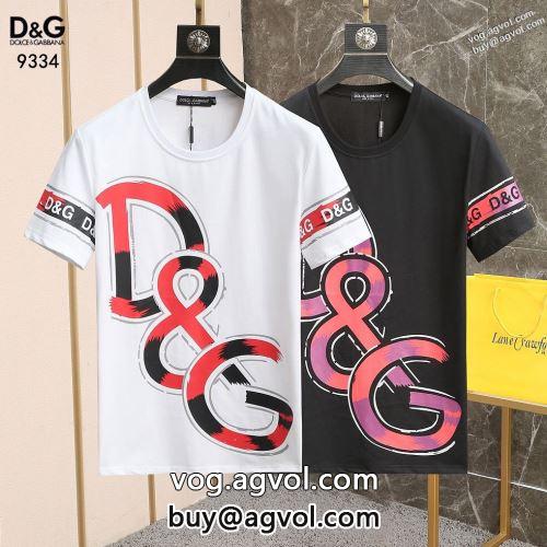  ドルチェ＆ガッバーナコピー  圧倒的な高級感 2色可選 2022 風合いが出る  Dolce&Gabbanaコピー 半袖シャツ   