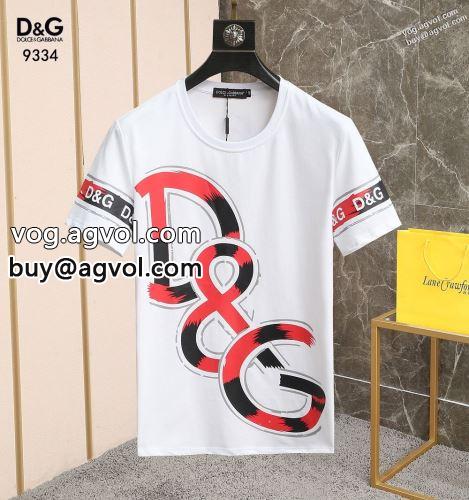 ドルチェ＆ガッバーナコピー  圧倒的な高級感 2色可選 2022 風合いが出る  Dolce&Gabbanaコピー 半袖シャツ