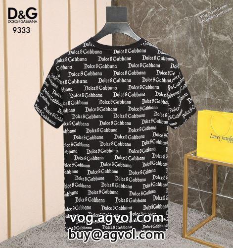 2色可選 吸汗速乾 2022 TOPセラー賞受賞！ 半袖シャツ ドルチェ＆ガッバーナコピー Dolce&Gabbanaコピー