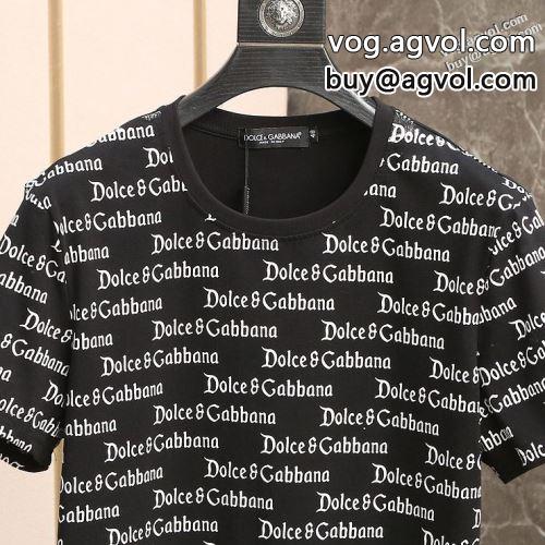 2色可選 吸汗速乾 2022 TOPセラー賞受賞！ 半袖シャツ ドルチェ＆ガッバーナコピー Dolce&Gabbanaコピー