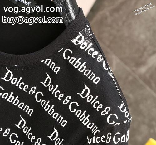 2色可選 吸汗速乾 2022 TOPセラー賞受賞！ 半袖シャツ ドルチェ＆ガッバーナコピー Dolce&Gabbanaコピー