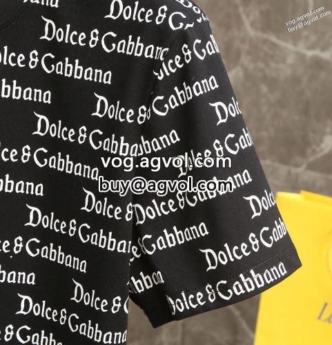 2色可選 吸汗速乾 2022 TOPセラー賞受賞！ 半袖シャツ ドルチェ＆ガッバーナコピー Dolce&Gabbanaコピー