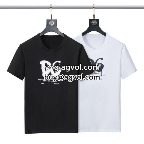  変わらない人気を誇る 2色可選 ドルチェ＆ガッバーナコピー  数に限りがある 2022  Dolce&Gabbanaコピー 半袖シャツ   
