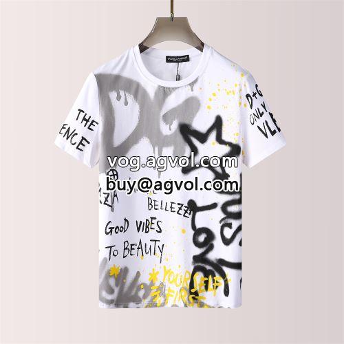 Dolce&Gabbanaコピー ドルチェ＆ガッバーナコピー 2色可選 韓国の人気 2022 限量販売 半袖シャツ