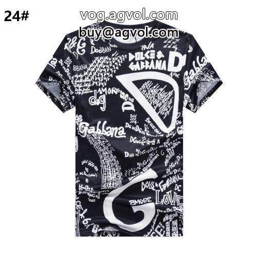 流行り ドルチェ＆ガッバーナコピー  Dolce&Gabbanaコピー 2色可選 コスパ最高のプライス 2022 半袖シャツ 