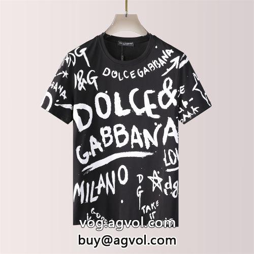 2022 半袖シャツ ドライ ドルチェ＆ガッバーナコピー バリエーションに富む Dolce&Gabbanaコピー 2色可選