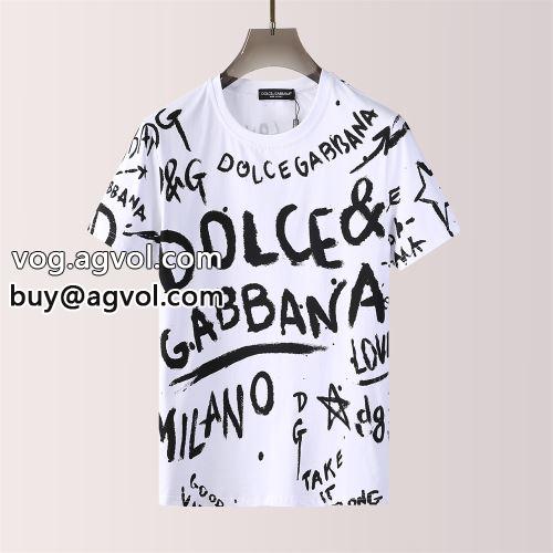 2022 半袖シャツ ドライ ドルチェ＆ガッバーナコピー バリエーションに富む Dolce&Gabbanaコピー 2色可選