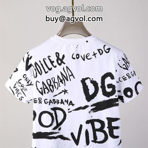 2022 半袖シャツ ドライ ドルチェ＆ガッバーナコピー バリエーションに富む Dolce&Gabbanaコピー 2色可選