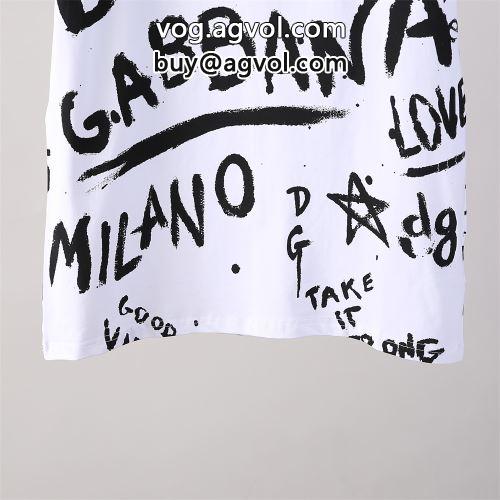 2022 半袖シャツ ドライ ドルチェ＆ガッバーナコピー バリエーションに富む Dolce&Gabbanaコピー 2色可選