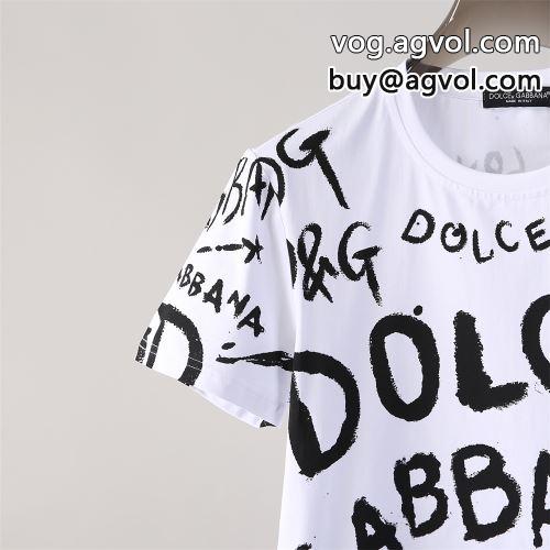 2022 半袖シャツ ドライ ドルチェ＆ガッバーナコピー バリエーションに富む Dolce&Gabbanaコピー 2色可選