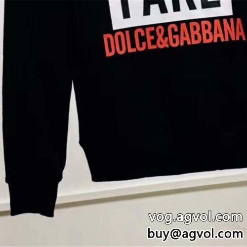 優しい色合い 2色可選 Dolce&Gabbanaコピー 程よい厚み ドルチェ＆ガッバーナコピー 2022  プルオーバーパーカー