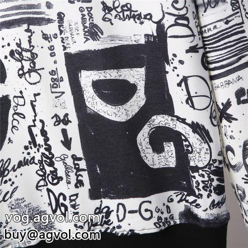 ドルチェ＆ガッバーナコピー 2022 TOPセラー賞受賞！ Dolce&Gabbanaコピー 著名人の着用 プルオーバーパーカー
