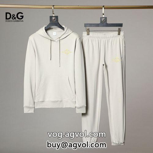 Dolce&Gabbanaコピー 2色可選 秋のお出かけに最適 上下セット ドルチェ＆ガッバーナコピー 2022
