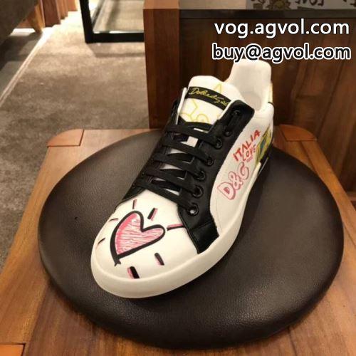 ナチュラルな素材感 2022 ドルチェ＆ガッバーナコピー シューズ Dolce&Gabbanaコピー お洒落自在 カジュアルシューズ