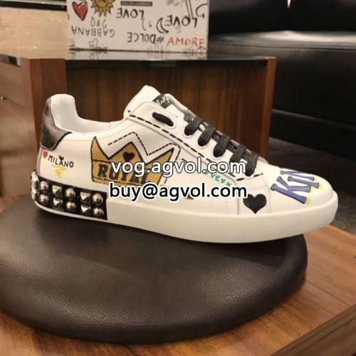 Dolce&Gabbanaコピー 抗菌・防臭加工 上質 カジュアルシューズ  2022 シューズ ドルチェ＆ガッバーナコピー