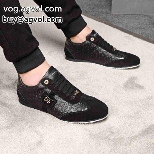 2022 超軽量設計 ドルチェ＆ガッバーナコピー Dolce&Gabbanaコピー 2色可選 ナチュラルな素材感 カジュアルシューズ シューズ