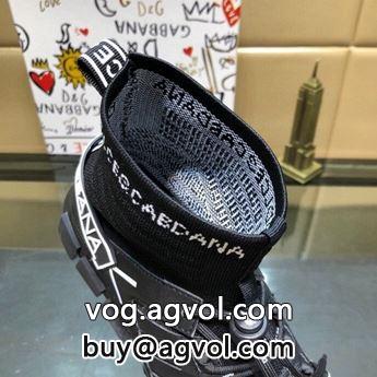ハイトップシューズ 抗菌・防臭加工 ポップ シューズ  Dolce&Gabbanaコピー ドルチェ＆ガッバーナコピー 2022