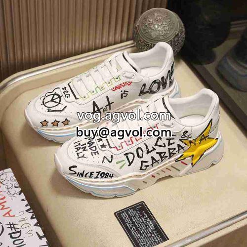  2022 シューズ  Dolce&Gabbanaコピー 上質 コスパ最高のプライス カジュアルシューズ ドルチェ＆ガッバーナコピー