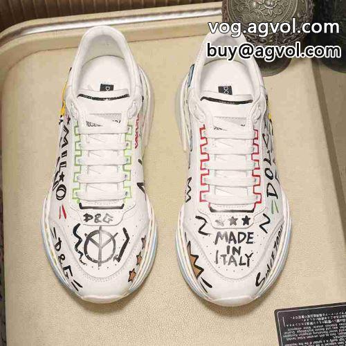 2022 シューズ  Dolce&Gabbanaコピー 上質 コスパ最高のプライス カジュアルシューズ ドルチェ＆ガッバーナコピー