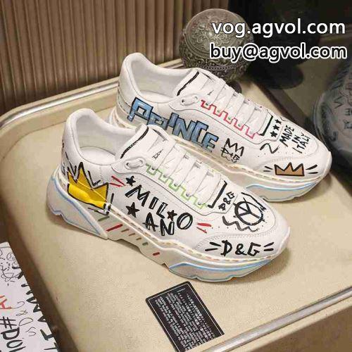 2022 シューズ  Dolce&Gabbanaコピー 上質 コスパ最高のプライス カジュアルシューズ ドルチェ＆ガッバーナコピー