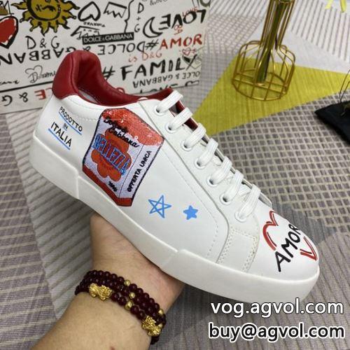ムダな装飾を排したデザイン ドルチェ＆ガッバーナコピー 2022 カジュアルシューズ シューズ  Dolce&Gabbanaコピー 大人っぼい