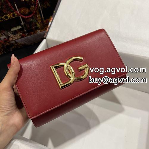 高級本革 Dolce&Gabbanaコピー バッグ なめらかな手触 多色可選 ポーチ 2022 ドルチェ＆ガッバーナコピー