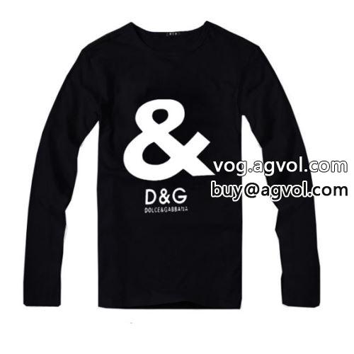 気軽にカジュアルに使える 2022 Dolce&Gabbanaコピー  長袖Tシャツ  定番のアイテム 3色可選 ドルチェ＆ガッバーナコピー