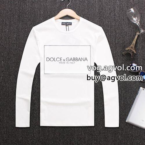 Dolce&Gabbanaコピー 超激得品質保証 3色可選 限量販売 ドルチェ＆ガッバーナコピー 2022 長袖Tシャツ