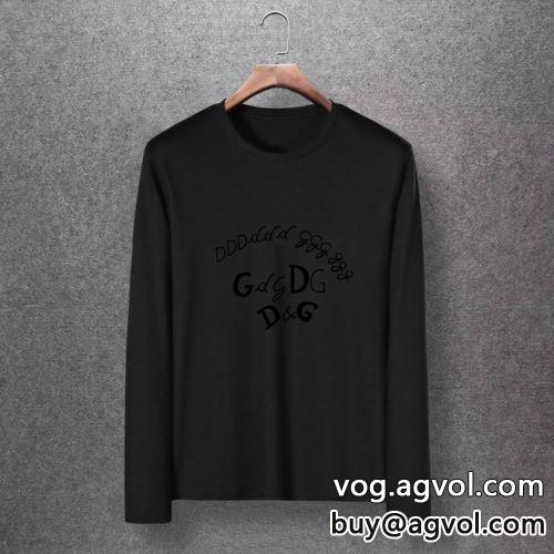 2022 長袖Tシャツ ドルチェ＆ガッバーナコピー 機能性・耐久性抜群 Dolce&Gabbanaコピー カラーラインナップ 多色可選