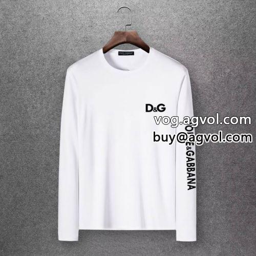 長袖Tシャツ 多色可選 ドルチェ＆ガッバーナコピー 2022 変わらない人気を誇る Dolce&Gabbanaコピー 今話題の最新作